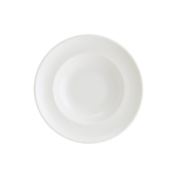 Bonna Iris White Gourmet Porcelain Deep Plate 27cm
