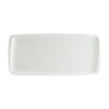 Bonna Iris White Moove Porselen Dikdörtgen Tabak 34x16cm