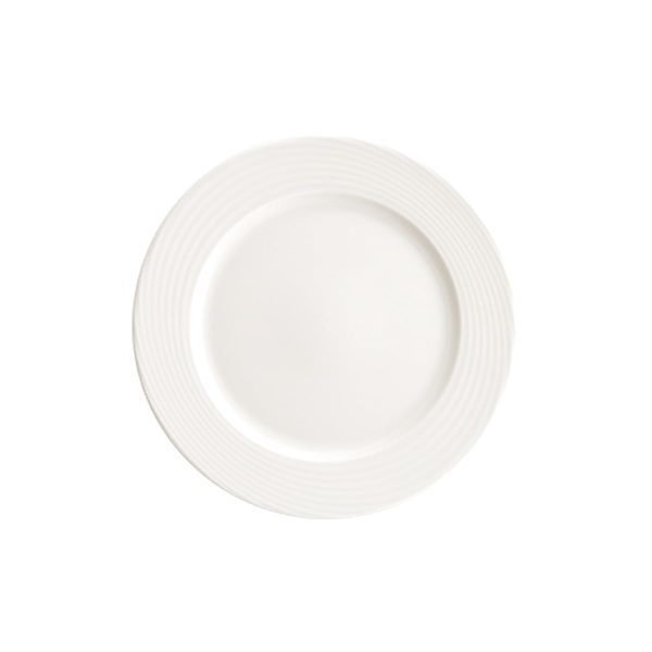 Bonna Loop Porcelain Flat Plate 17cm