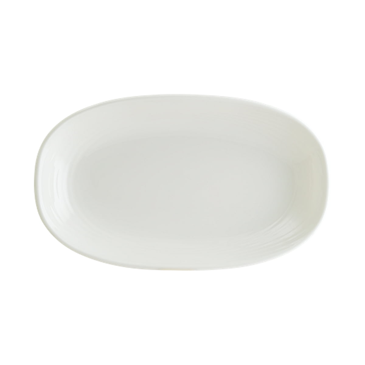 Bonna Loop Gourmet Porselen Oval Kayık Tabak 24x14cm 1 Bonna Loop Gourmet Porselen Oval Kayık Tabak 24x14cm