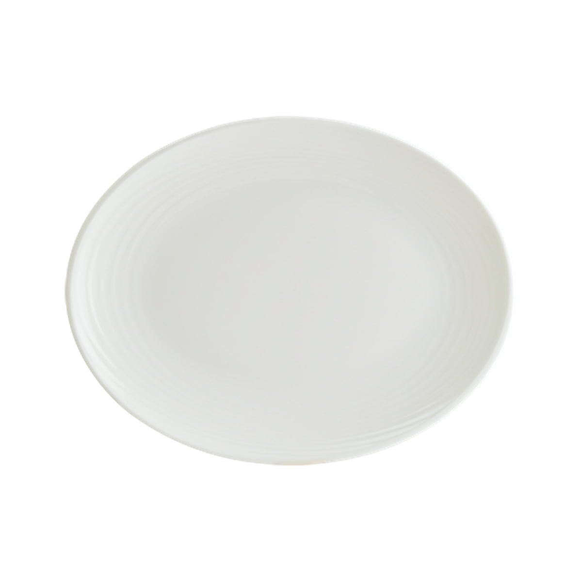 Bonna Loop Porselen Moove Oval Tabak 31x24cm 1 Bonna Loop Porselen Moove Oval Tabak 31x24cm