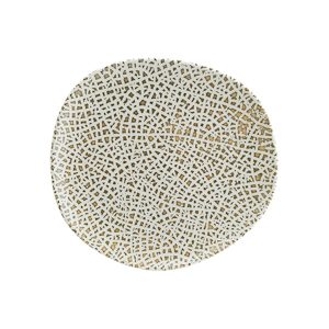 Bonna Lapya Wood Vago Porselen Düz Tabak 15cm