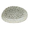 Bonna Lapya Wood Vago Porselen Oval Kayık Tabak 15x8,5cm