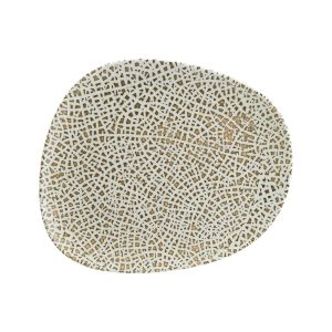 Bonna Lapya Wood Vago Porselen Düz Tabak 33cm