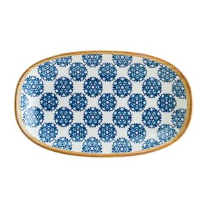 Bonna Lotus Gourmet Porselen Oval Kayık Tabak 29x17cm