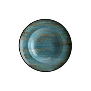 Bonna Madera Mint Gourmet Porselen Çukur Tabak 27cm