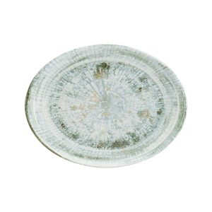 Bonna Odette Olive Moove Porselen Oval Tabak 36x28cm