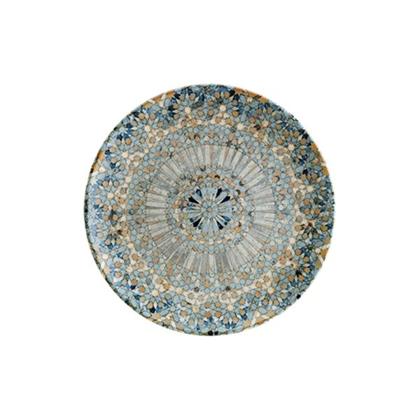 Bonna Luca Matt Mozaik Porselen Gourmet Düz Tabak 27cm