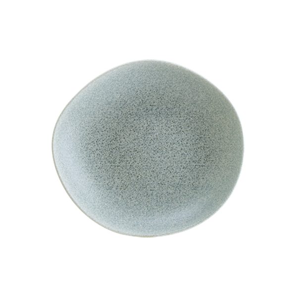 Bonna Punto Matt Blue Vago Porcelain Deep Plate 26cm