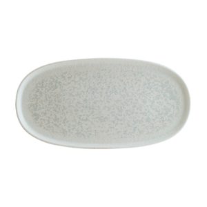 Bonna Lunar Matt Beyaz Porselen 30cm Hygge Oval Servis