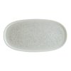 Bonna Lunar Matt Beyaz Porselen 34cm Oval Servis