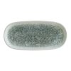 Bonna Lunar Matt Mavi Porselen 21cm Hygge Oval Tabak