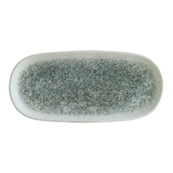 Bonna Lunar Matt Blue Porcelain 21cm Hygge Oval Plate