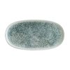 Bonna Lunar Matt Mavi Porselen 30cm Hygge Oval Servis