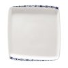 Bonna Navy Moove Porselen Kare Tabak 27x25cm