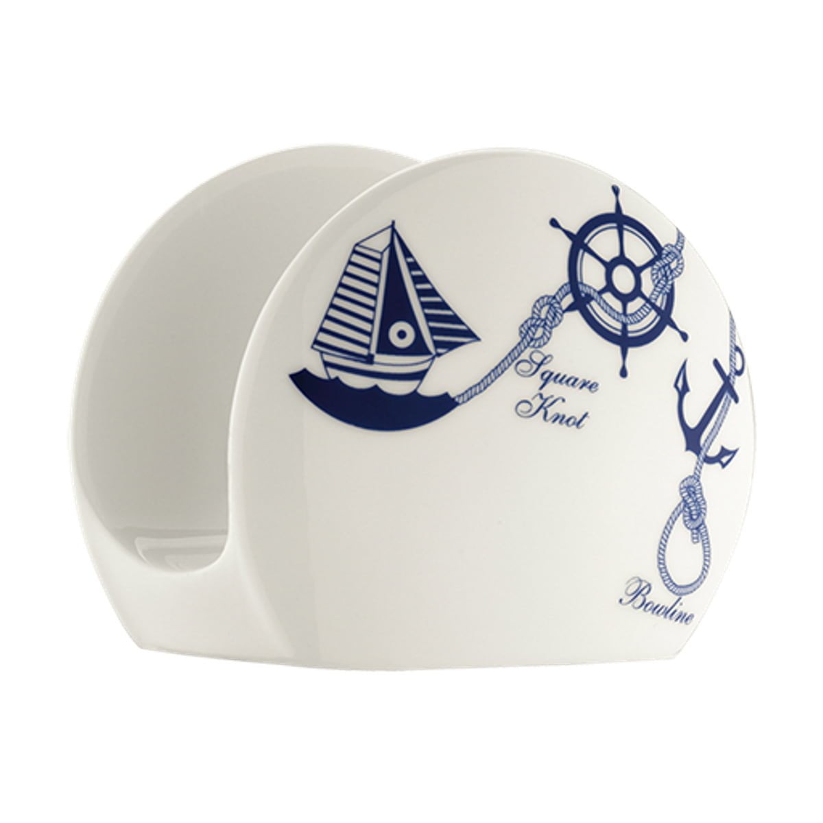 Bonna Navy Vanta Porselen Peçetelik 10cm 1 Bonna Navy Vanta Porselen Peçetelik 10cm