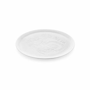 Güral Porselen Özel Tabaklar Rölyefli Pizza Tabağı 30cm