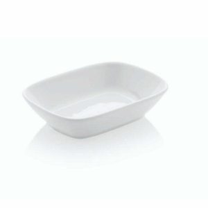 Güral Porselen Enternasyonel Derin Dikdörtgen Tabak 20x16cm