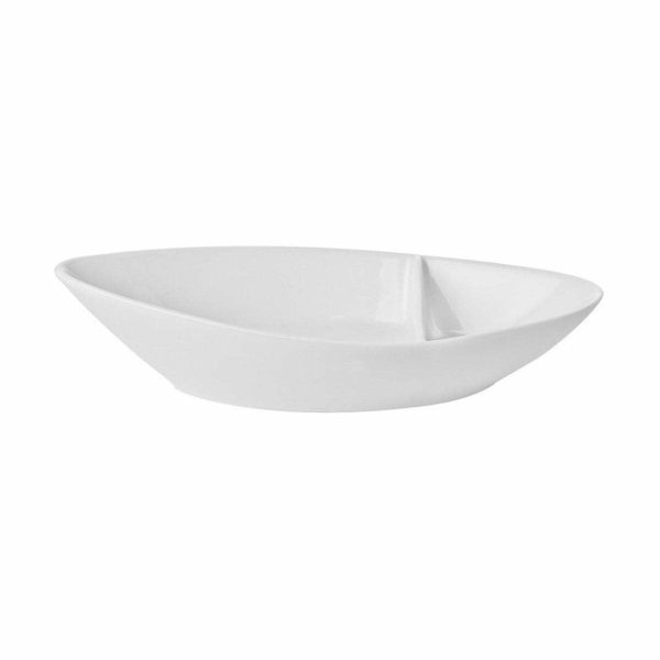 Gural Porcelain Santorini Divided Bowl 30cm