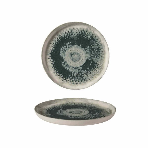 Güral Porselen Green Drop Bilbao Düz Tabak 25cm