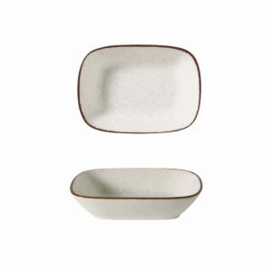 Güral Porselen Side Kare Kayık Tabak 12cm