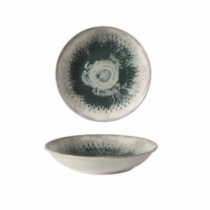 Güral Porselen Green Drop Çukur Tabak 20cm