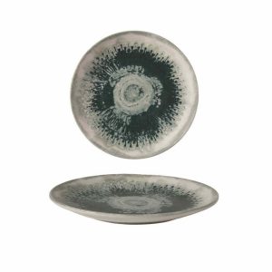 Güral Porselen Green Drop Düz Tabak 25cm