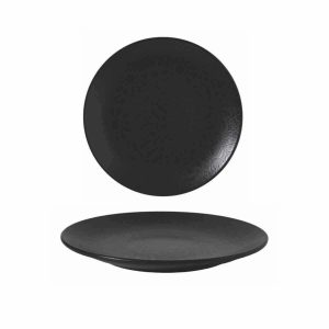Güral Porselen Blackmatt Düz Tabak 27cm