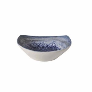 Güral Porselen Blue Voyage Kansas Sos Tabak 10x8cm