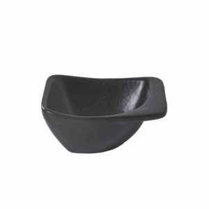 Güral Porselen Blackmatt Napoli Sos Tabağı 10x8cm