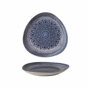 Güral Porselen Blue Voyage Düz Tabak 30cm