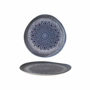 Güral Porselen Blue Voyage Düz Tabak 20cm