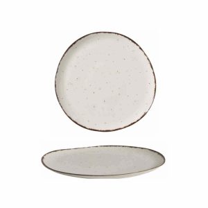 Güral Porselen Side Roden Düz Tabak 25cm