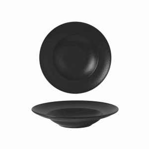 Güral Porselen Blackmatt Makarna Tabağı 26cm
