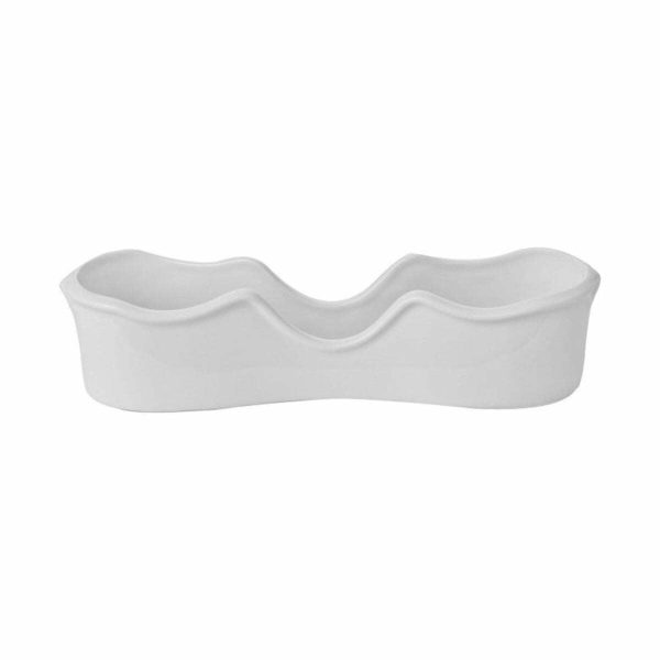 Güral Porselen Buffet Çatal Bıçak Kabı 24cm