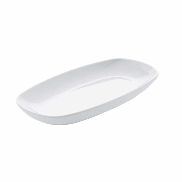 Gural Porcelain Koseli & Yeni Otel Boat Plate 24x13cm