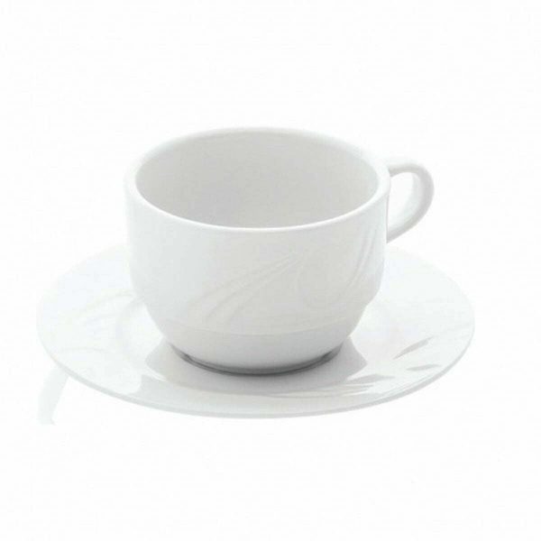 Gural Porcelain Karizma Coffee Cup and Saucer 90cc