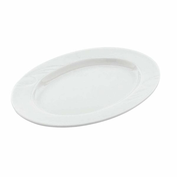 Gural Porcelain Karizma Boat Plate 39x27cm