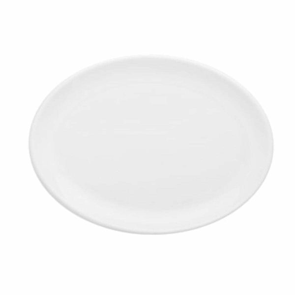 Gural Porcelain Lidya Oval Boat Plate 17x11cm