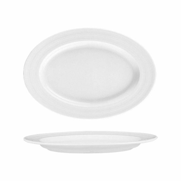 Gural Porcelain Lizbon Boat Plate 21x14cm