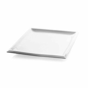 Güral Porselen Buffet Kare Servis Tabağı 35,5x35,5cm