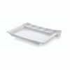 Güral Porselen Milano Bölmeli 37x26cm Servis Tabağı