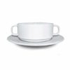 Güral Porselen Madrid Konsome Kase 10cm ve Tabağı
