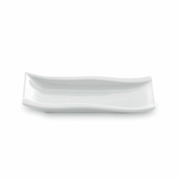 Gural Porcelain Valencia Boat Plate 17x9cm