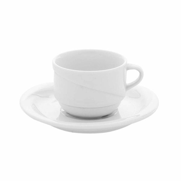 Güral Porselen X-Tanbul Çay Fincanı ve Tabağı 170cc