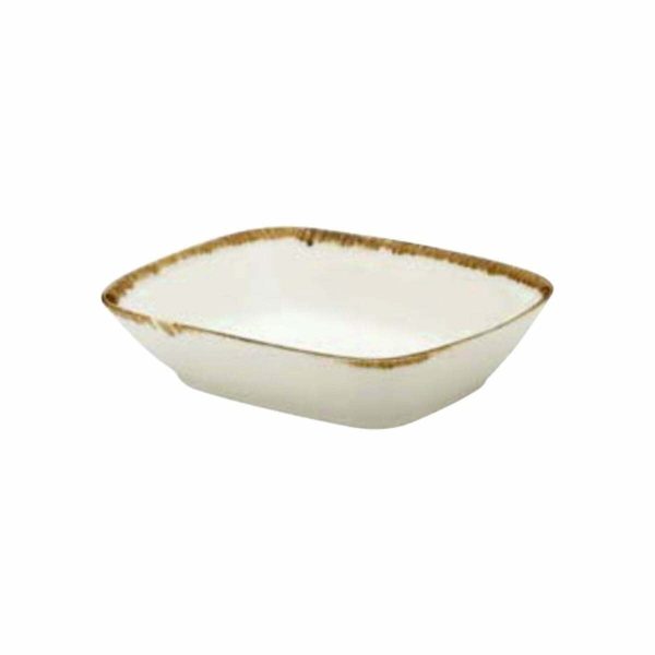 Kütahya Porselen Corendon Kare Kayık Tabak 14cm