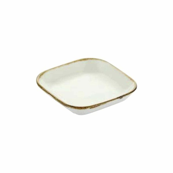 Kutahya Porcelain Corendon Square Meze Plate 10x10cm