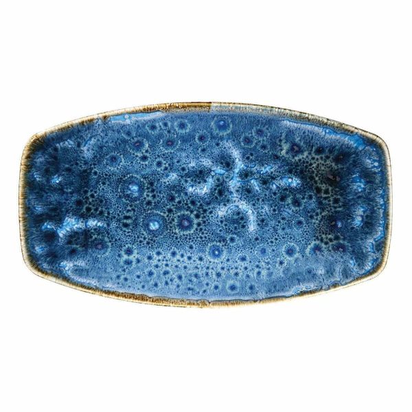Kütahya Porselen Corendon Okyanus Kayık Tabak 36x21cm