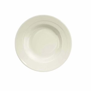 Kütahya Porselen Horeca Line Krem Çukur Tabak 23cm