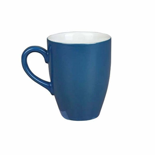 Kutahya Porcelain Lima Dark Blue Mug Glass 350cc